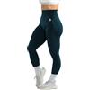 Gymreapers Infinity Leggings da allenamento senza cuciture da donna a vita alta senza cuciture leggings per esercizi di corsa pantaloni da yoga attivi, Atlantide, XL