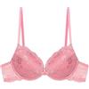 YAMAMAY - Reggiseno Push-up con Ferretto, Rosa Caramello, Linea Primula Color, Donna, 2B