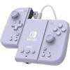 HORI Split Pad Compact Attachment Set (Violetto Lavanda) Controller ergonomico per la modalita' portatile con adattatore cablato per Nintendo Switch/OLED - Licenza ufficiale Nintendo