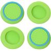 CFUENSBFDA 4 Pezzi Di Tappi For Impugnatura For Pollice Silenzio Compatibili Con PS5/PS4/Xbox One/Xbox One Elite/8BitDo SN30 Pro/Switch Pro Joystick Controller(Green blue)