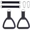 Li Fangfang Maniglie 1/2/3 paia for sollevare anelli da ginnastica | Allenamento antiscivolo for tutta la parte superiore del corpo(Gold)