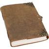 Gusti Leder Gusti Book Leder - Rendiell Notebook Diary Skizzenbuch Din A5 Brown Leder