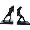 Nemesis Now Fermalibri Stormtrooper Shadow con licenza ufficiale, nero, 26,5 cm