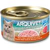 ARQUIVET-Tonno rosso e gamberi in salsa - Mini Filetti 80gr