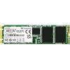 Transcend SSD interno da 256 GB MTS832S M.2 2280 SATA III 6 Gb/s, memoria 3D TLC NAND con cache DRAM, single-sided ultra slim - TS256GBMTS832S