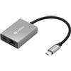 Sandberg Adattatore USB-C Gigabit PD100W USB-C Gigabit adattatore PD100W, 136-60 (adattatore USB-C Gigabit PD100W)