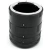 Generico Tubo di prolunga macro, compatibile con Canon, EOS EF | Set 9mm 16mm 30mm, messa a fuoco manuale, metallo, nero, per ingrandimento obiettivo(AI)