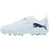 PUMA Scarpe da Calcio Unisex per Bambini Future 9 Play MG Jr, Blu Ghiaccio, Gioiello Blu Ghiaccio, 33 EU