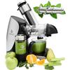 Nutrilovers GREEN-PRESS MAX Estrattore di Succo Lento in Acciaio Inossidabile 304 con Coclea Senza BPA | Per Frutta Intera, Sedano, Verdure e Frutta | Vincitore del Test 2023 | Estrattore di Succo Versatile