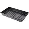 Garronda Vassoi Semenzaio Germinazione Vassoio di Coltivazione Vassoio per Piante Serra Piastra di Coltivazione Vassoio di Germinazione GD-0065 (53x32 cm; Nero; 1 Pezzo)