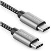 deleyCON 1m 240W USB-C Cavo Ricarica Rapida PD3.1 - USB C a C - Collegamento per iPhone 17 16 15 Pro Max Air Galaxy A16 A17 A56 S25 S24 S23 Pixel iPad Pro MacBook AirPods Tablet Switch PS5