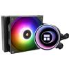 THERMALRLGHT TR-Thermalright Frozen Notte 120 ARGB Black Flüssigkeits-CPU-Kühler-Unendlicher Spiegel-Lichteffekt,120mm Aio-Kühlung, PWM-Lüfter-2000RPM, per AM4/AM5, Intel LGA1851/1700/115x/1200