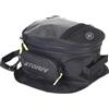 STORM Borsa Serbatoio Moto 6 Litri, Tank Bag con Finestra Trasparente Porta Cellulare e Navigatore, Cinghie di Fissaggio, Impermeabile, Nero (12 Liter)