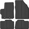 Gledring Tappetini in Gomma Compatibile con Toyota Aygo X/Cross Facelift 2023- (Profilo T 4-Parti + Clip di Montaggio)