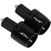 NGYXS Cursore del peso Per Honda NT1100 NT 1100 DCT DCT1100 2021-2025 Accessori Per Moto Manopole Manubrio Tappi Terminali(Black)