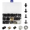 YiYiLiang Kit di 110 viti e clip per dado, viti per parafango sottoscocca auto, clip e viti per protezione termica e vite autofilettante per copertura passaruota sottoscocca paraurti parafango fissaggi