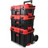 Tayg Cassetta attrezzi con ruote - officina modulare, carrello attrezzi, organizer strumenti, sistema modulare impilabile, carrello strumenti vuoto, chiusure metalliche, maniglia di sicurezza, 500 x