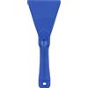 SPARTA Polypropylene Scraper Tool Food Safe Scraper for Removing Caked-On Residue in Commercial Kitchens, Plastic, 7.82 x 3 Inches, Blue
