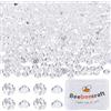 Beebeecraft 2000 pezzo di Pietre di Zirconia Cubica Da 2mm Pietre di Strass CZ Sciolte di Grado A Pietre Preziose con Retro Appuntito Cabochon di Diamanti Sfaccettati per La Creazione di Gioielli