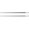 Maxtonser 2 perni di inserimento in acciaio, 14 G/16 G/18 G, per piercing a innesto per orecchio, per piercing a labbra, per inserimento