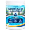 PLANTAWA ONEPOOL Elevatore Alcalinità Piscina 1 kg | Correttore TAC in Polvere | Aiuta a Stabilizzare il pH dell'Acqua | Per Piscine e Spa | Rapida Dissoluzione