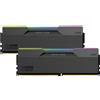 Klevv 32GB (16GBx2) DDR5 CRAS V 6000MT/s Black Kit (2 x 16GB, 6000 MHz, RAM DDR5, DIMM), Memoria RAM, Nero
