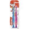 Elmex - 2 spazzoloni con setole morbide, 3-6 anni