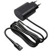 Xevtrak Caricabatterie per tosaerba, caricatore da 12 V per rasoio elettrico con protezione multipla, adattatore di ricarica a ricarica rapida, compatibile con rasoi Braun serie 9 7 5 3, cavo anti-nodi lungo