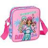 safta BARBIE - Borsa a tracolla piccola, borsa per bambini, ideale per bambini dai 5 ai 14 anni, comoda e versatile, qualità e resistenza, 16 x 4 x 18 cm