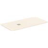 Ideal Standard - Ultra Flat S+, Piatto doccia rettangolare ultrasottile in resina effetto pietra, 160x80cm, Ideal Solid, Scarico lato corto, Sabbia