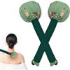 Incenseat Strumento di massaggio per terapia del legno, strumento per massaggio anticellulite, massaggiatore manuale per corpo, strumento gua sha portatile per tutto il corpo, per casa, viaggi, 2
