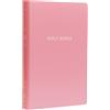 Thomas Nelson KJV Holy Bible: Gift and Award, Pink Leather-Look, Red Letter, Comfort Print: King James Version: King James Version, Pink Leatherflex, Award, Red Letter Edition