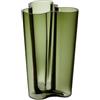 Iittala Vaso Aalto 251 mm verde in vetro