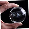 AMOYER Miniature Sistema Solar System 3D Sfera di Cristallo inciso Solare Pianeti del Modello Glass Globe Ornamento Palle Home Decor Colore Casuale