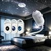 BomKra Galaxy Projector Night Light, Plug and Play, proiettore cielo stellato 2 in 1, proiettore da sogno galassia oceano a 360°, funzionamento USB, per bambini e adulti (3)