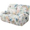 ZEaink Copridivano Relax Reclinabile Elasticizzato 1/2 /3 Posti, Copripoltrona Relax Reclinabile Universale con Tasche, 4/6/8-Pezzi Fodera per Poltrona Lavabile, Coperture per Elettrica Divano ( Color : #6 ,