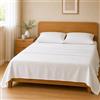 Homebliss Completo Letto 160x190+25 / 200x240 + 45x75 2PCS, Bianco
