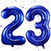 UDRKFOPK Palloncini Compleanno 23 Anni Beige,40 Pollici Beige Palloncino Numero 23,Palloncini 23 Anni Compleanno,Palloncini 23 Anni,Palloncini 23/32 per Feste di Compleanno Anniversario Decorazioni