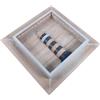 UPKOCH Decorazione Murale Led Stile Arte Da Parete Legno Elemento Di Design Rustico Per Interni Facile Da Installare e Durevole
