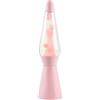 I-TOTAL® - Lampada Lava, Effetto Bolle, Lava Lamp Colorata (Rosa pastel)