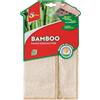 FEI FAN Panno Sgrassatore BAMBOO, Rimuove Olio e Grasso. Sgrassa Anche Solo Con Acqua, Facile Da Risciacquare, Con Fibre Di Bamboo. Formato 25x25cm