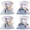 Qrelia Set 4 Sacchetti Profumati Mare Naturale Armadio Cassetti Bagno