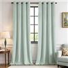 MIULEE Tende Velluto Azzurro 2er, Tende Oscuranti Termiche L140xA225CM | Tende Moderne Eleganti per Interni, Tessuto Velluto Occhielli, Ideali per Camera da Letto, Salotto e Soggiorno