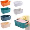 Yeeda Cestini portaoggetti per dispensa, colorati impilabili da tavolo, organizer per armadietti, per cucina, bagno, camera dei bambini