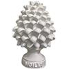 GMM Sculture Siciliane, Sculture Classica, Moderna, Decorativa, Ornamentale, Soprammobile Design Siciliano, Oggetto Ornamentale, Souvenir, Bomboniera H 7cm (Bianco)