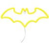 Paladone Batman LED Neon Light - Licenza ufficiale DC Comics, iconico logo a forma di lampada, alimentazione USB, accessori e decorazioni per la camera dei ragazzi | Paladone