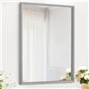 AAZZKANG Specchio da parete decorativo in metallo con cornice specchio moderno camera da letto specchio da bagno decorazione da parete rettangolare 50x40cm