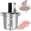 RETRIN Mescolatore Automatico per Pentole,Agitatore Elettrico Professionale, Acciaio Inox, per Piani a Induzione e Fornelli a Gas,per Preparare Salse, Zuppe e Condimenti per Pentole Calde 15L