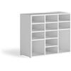 Vicco scarpiera Lysander, Bianco, 78.6 x 65.5 cm