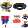 FORMVERSITY 2 pezzi valvola antiodore doccia FORMVERSITY, 33-40 mm tappo antiodore doccia 35-52 mm anti odore doccia, sifone da pavimento da bagno sifone per pavimenti doccia per cucina, bagno